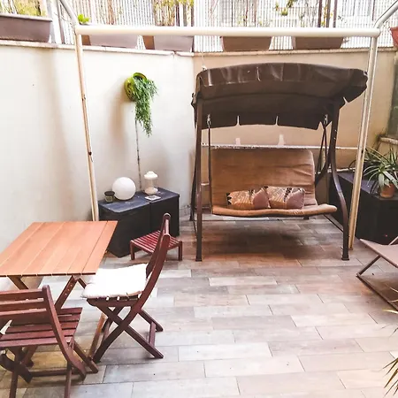 Cozy Flat With Terrace At Trastevere Train Station Apartment